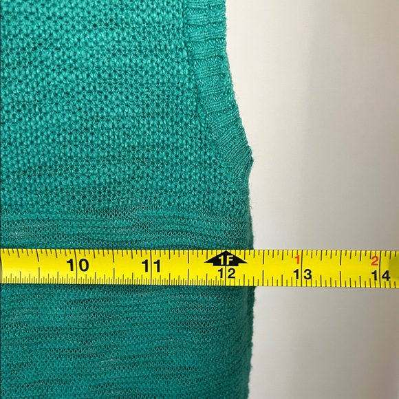 Ann Taylor Teal Knit Tank Top - Picture 7 of 7